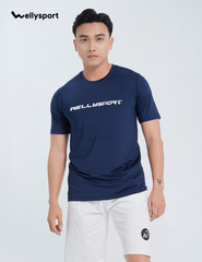 Áo Thun Nam Cao Cấp Welly Sport - Xanh Đậm, Mã ANCGN008