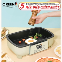 Nồi lẩu hấp đa năng CREEN CR-135 Plus