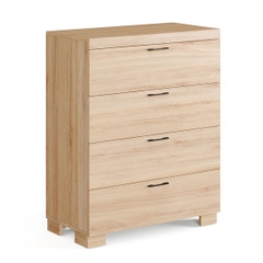 ENRIQUE, Tủ lưu trữ đồ dùng 4 ngăn kéo DRA_120, 78x40x98cm