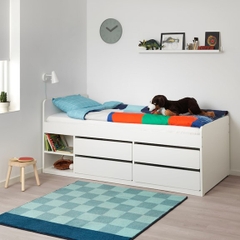 VENUS, Giường đơn kèm 4 hộc tủ kéo, đặc biệt cho trẻ em BED_002, 206x106x60cm