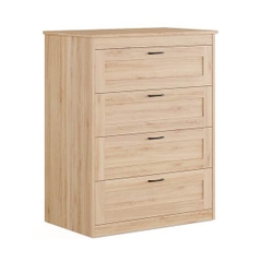 SENGE, Tủ lưu trữ đồ dùng tân cổ điển 4 ngăn DRA_096, 82x49x104cm