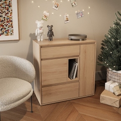 NEVA, Tủ lưu trữ phòng khách STO_098, 90x45x90cm