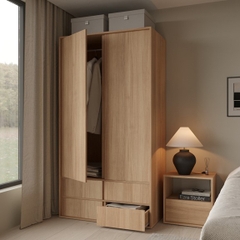 DECI, Tủ quần áo WAR_079, 106x59x200cm, sản xuất bởi Scandi Home