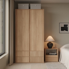 DECI, Tủ quần áo WAR_079, 106x59x200cm, sản xuất bởi Scandi Home