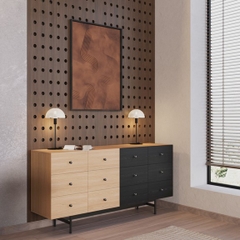 CHORO, Tủ lưu trữ, Tủ đựng đồ DRA_360, 160x40x78cm, Scandi Home