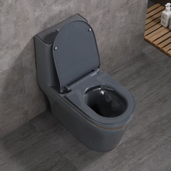 Bồn Cầu 1 Khối R6090G Màu Xám
