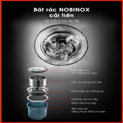 Chậu Rửa Bát NoBiNox NJ557