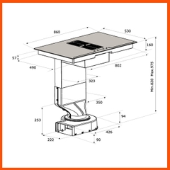 Bếp Từ MALLOCA HIH-864