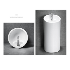 Chậu Lăng Trụ Rửa Mặt LV186