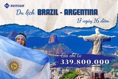 Du Lịch Nam Mỹ: Brazil - Argentina 2024-2025| Manaus –  Rừng Amazon – Manaus – Foz Do Iguacu – Thác Iguacu – Ushuaia – El Calafate – Sông Băng Perito Moreno – Rio De Janeiro- Zona Sul – Petropolis – Ouro Preto