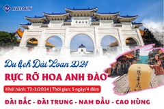 Du lịch Đài Loan 2024| Đài Bắc - Đài Trung - Nam Đầu - Cao Hùng