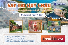 Du lịch Trung Quốc 2023-2024| Nam Ninh - Lệ Ba - Tiểu Thất Khổng Trấn Viễn - Thiên Hộ Miêu Trại