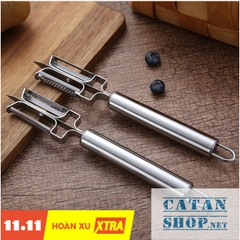 Dụng cụ gọt vỏ củ quả bằng inox cao cấp,dụng cụ bào sợi đa năng tiết kiệm thời gian-GD393-daobao