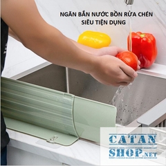 TẤM CHẮN NGĂN BẮN NƯỚC MỞ RỘNG DÙNG CHO BỒN RỬA CHÉN SIÊU TIỆN LỢI, VỆ SINH-GIAO MÀU NGẪU NHIÊN GD250-NBNuoc-MRong