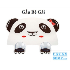 TẤM CHẮN NGĂN BẮN NƯỚC GẤU PANDA DÙNG CHO BỒN RỬA CHÉN SIÊU TIỆN LỢI, VỆ SINH