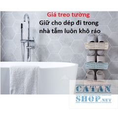 ❤️Giá để giày dép Thông minh, Móc treo dép Xếp Gọn Ngang tiết kiệm không gian  GD279-MTDep-XNgang (màu ngẫu nhiên)