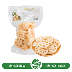 Củ sen tươi cắt lát SenTa - 250gr