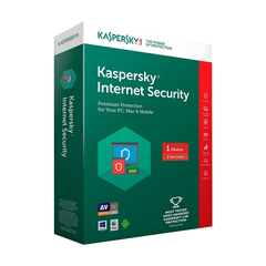 Phần mềm diệt Virus Kaspersky Internet Security (1 máy tính/1 năm)