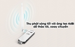 Card mạng không dây USB Wifi TP-Link TL-WN722N Wireless N150Mbps gọn nhẹ, tốc độ cao (Chính hãng Bảo Hành 12 tháng)