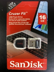 USB Sandisk 16GB SDCZ33 mini 2.0 siêu nhỏ gọn, tiện lợi có nắp đậy