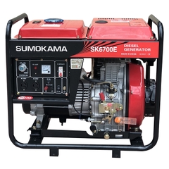 Máy Phát Điện Chạy Dầu Sumokama 5Kw SK6700E Đề