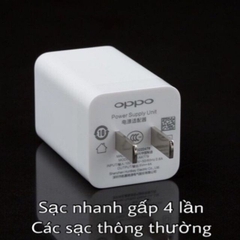 Củ Sạc Oppo VOOC 5V- 4A AK779 Cho F9, F11, Reno R17 mã SE38
