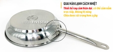 Chảo chống dính Fivestar inox 430