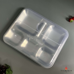 Khay inox chia cơm 6 ngăn Kim Thành Sus 201 (6N2KT)