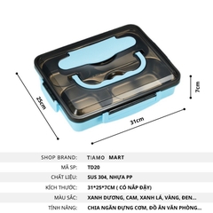 Khay cơm K19 inox 304