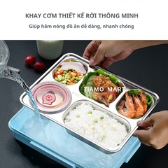 Khay cơm K19 inox 304
