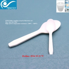 Muỗng Lấy Mẫu PTFE, thìa lấy mẫu PTFE / Teflon, nhiệt độ -180℃ - +260℃, dùng trong phòng thí nghiệm  tekcovina