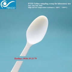 Muỗng Lấy Mẫu PTFE, thìa lấy mẫu PTFE / Teflon, nhiệt độ -180℃ - +260℃, dùng trong phòng thí nghiệm  tekcovina