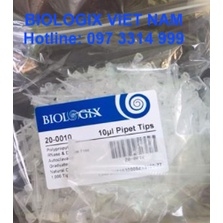 Đầu côn 10ul, túi 1000 chiếc, Mã 20-0010, Hãng Biologix-USA