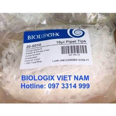 Đầu côn 10ul, túi 1000 chiếc, Mã 20-0010, Hãng Biologix-USA