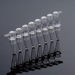 8-Strip PCR Tubes 0.1ml nắp phẳng, Hãng: Biologix- USA