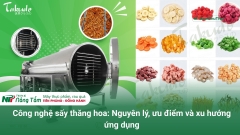Công nghệ sấy thăng hoa: Nguyên lý, ưu điểm và xu hướng ứng dụng