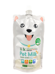 Stand Up Spout Pouch PET MILK