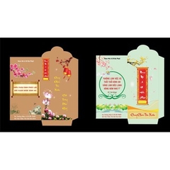 Combo 10 Bì Lì Xì In Nam Mô A Di Đà Phậ