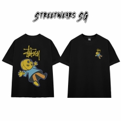 Áo Thun Stu Doll Patch Tee Cao Cấp Form Rộng - Streetwears SG - STU32