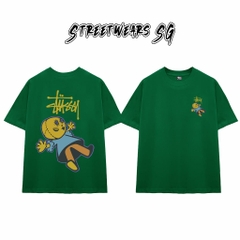 Áo Thun Stu Doll Patch Tee Cao Cấp Form Rộng - Streetwears SG - STU32