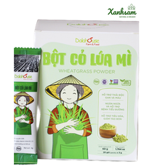 BỘT CỎ LÚA MÌ TỰ NHIÊN - Dalahouse - 3gx20 - Lâm Đồng