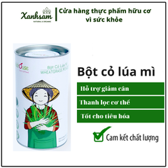 Bột cỏ lúa mì tự nhiên - Dalahouse - Lâm Đồng - 120gr