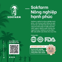 Nước uống Mật Hoa Dừa tự nhiên 200ml - SokFarm - Trà Vinh