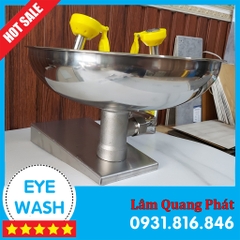 Bồn rửa mắt khẩn cấp gắn tường bằng thép không gỉ 304 giá rẻ Bồn rửa mắt khẩn cấp gắn tường bằng thép không gỉ 304 giá rẻ