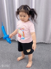 ÁO T-SHIRT HỒNG PONY