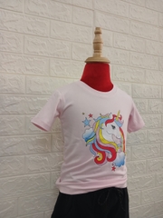 ÁO T-SHIRT HỒNG PONY