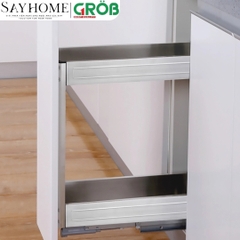 Kệ gia vị GROB GH- 20B/25B/30B/35B/40B đa năng inox hộp - Hàng chính hãng GROB