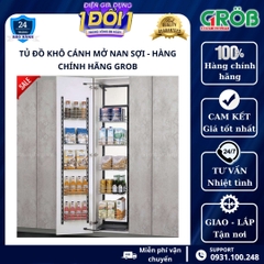 Tủ đồ khô 4-6 tầng thép mạ Crom GROB - Nan tròn