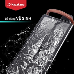 Bếp nướng điện vân đá Nagakawa NAG3103(1500W) - Bảo hành 12 tháng - Hàng chính hãng