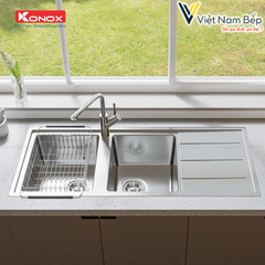 Chậu rửa bát Turkey Sink Beta 1160 - Bàn Phải - Chính hãng KONOX